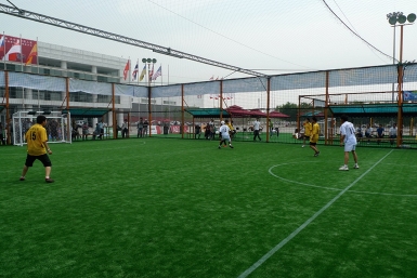 贵州移动式街式足球场地设施